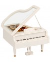 鋼琴 旋轉音樂盒 帶燈光 MUSIC BOX